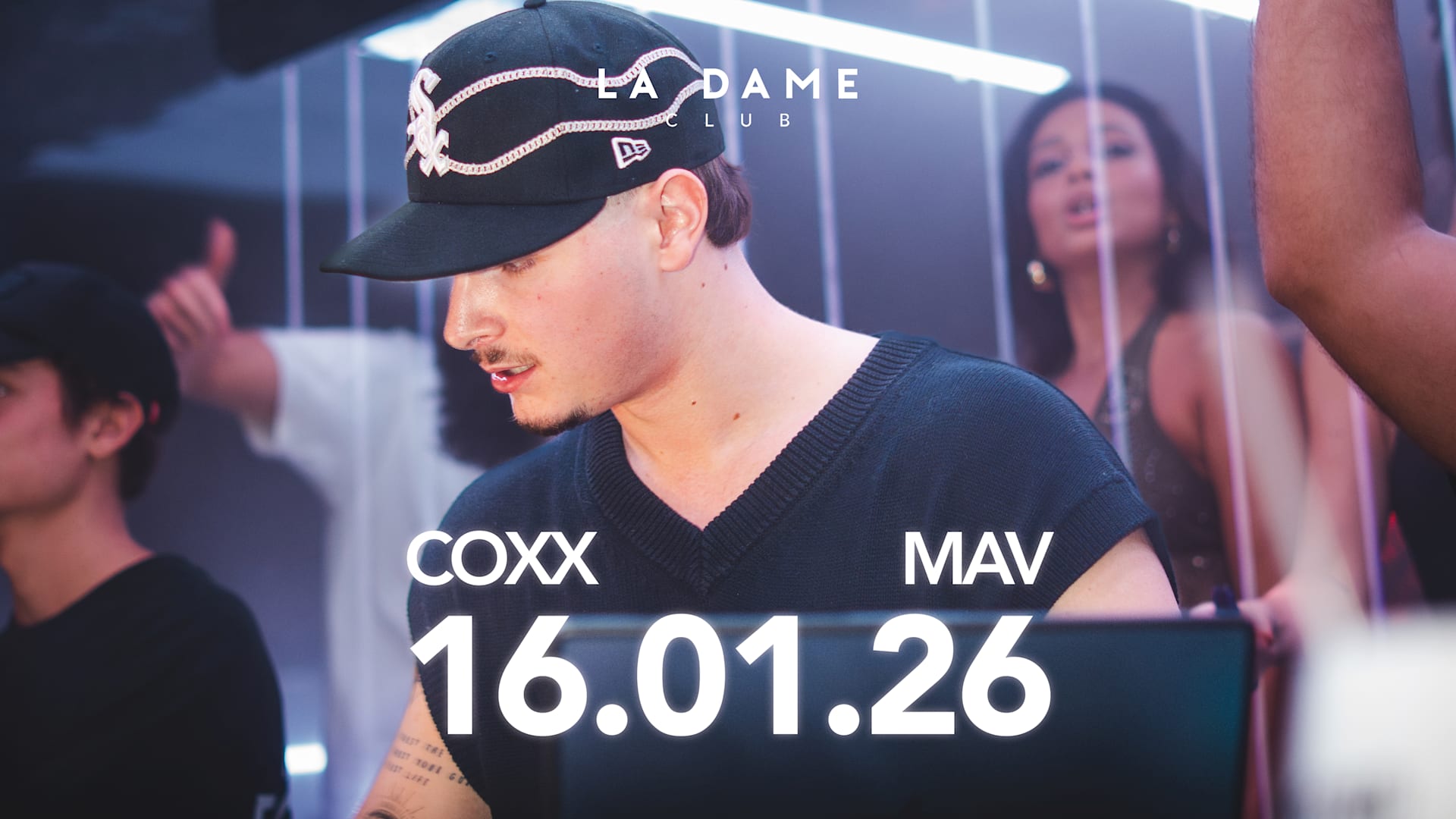 La Dame // Ven 16 Janvier // Coxx - Mav Cover