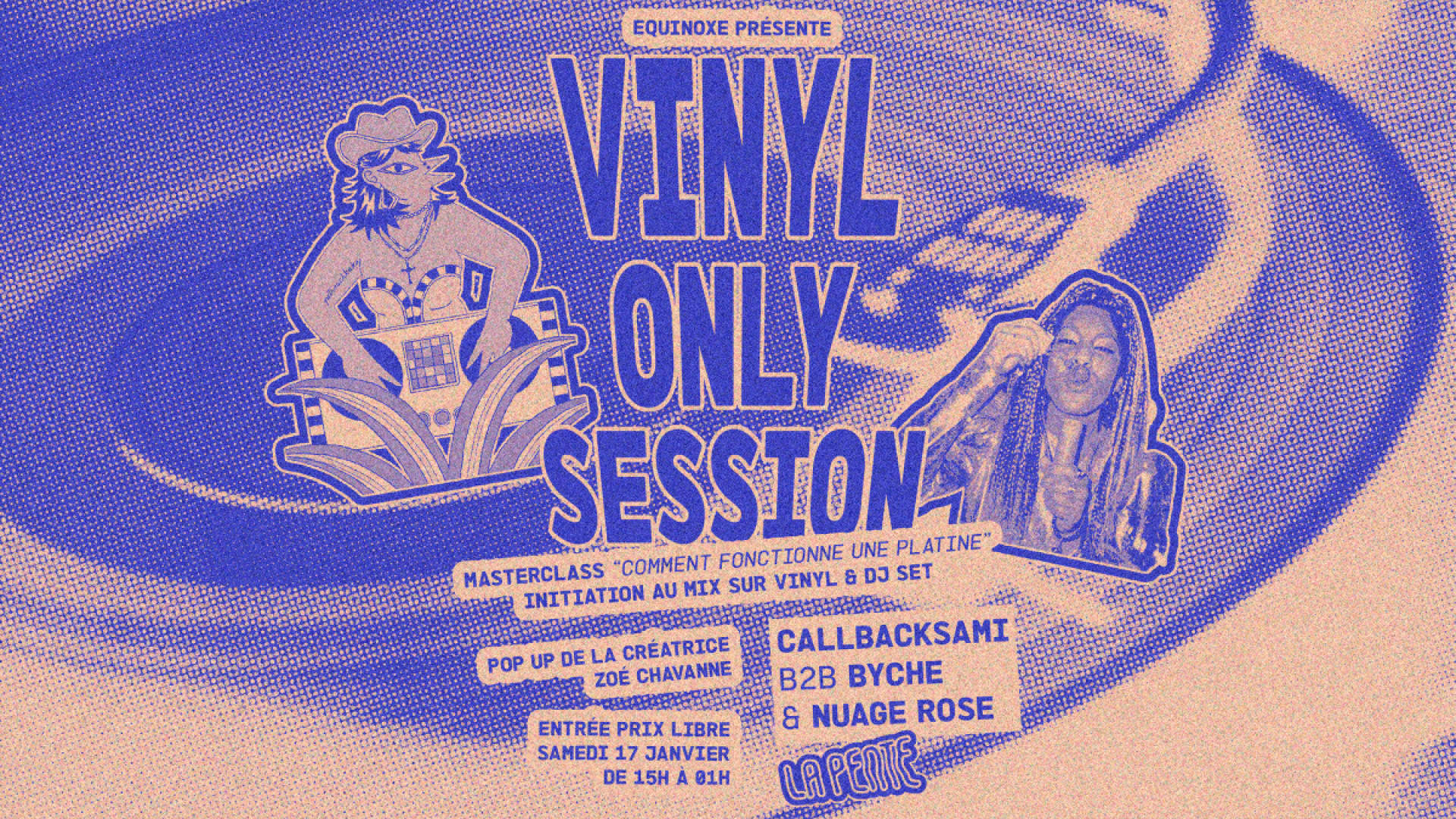 Equinoxe Présente Vinyl Only Session Cover