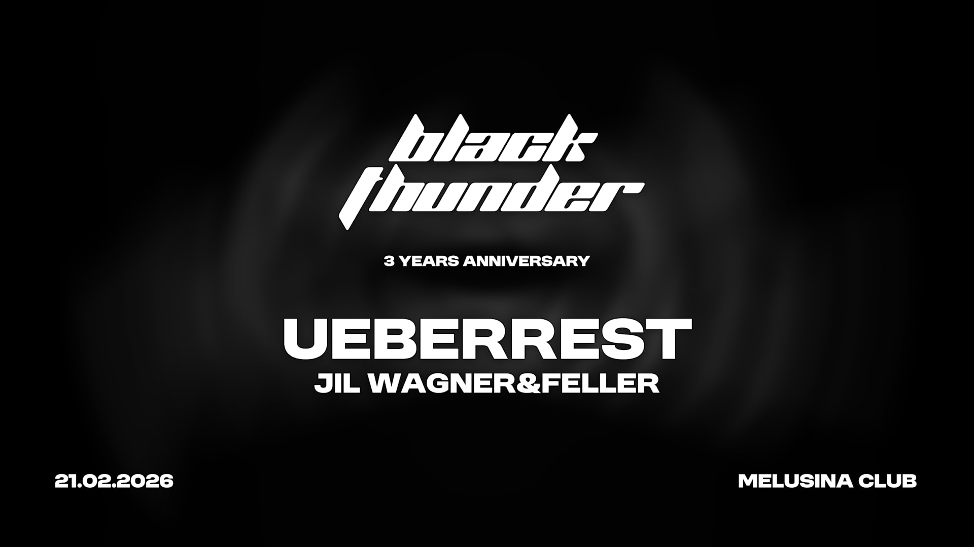 Black Thunder W/ Ueberrest,Jil Wagner & Feller Cover