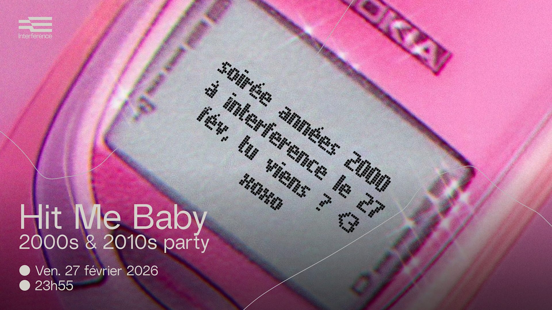 Hit Me Baby : 2000s & 2010s Party  — Interference Cover