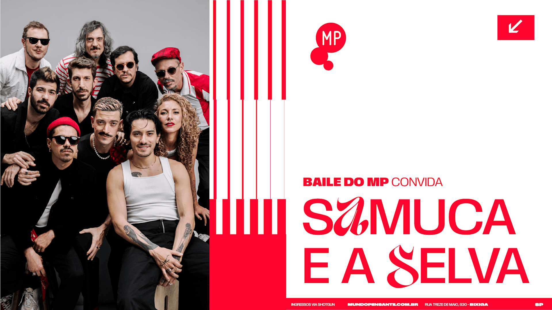 23/1 - Baile Do Mp Convida Samuca E A Selva Cover