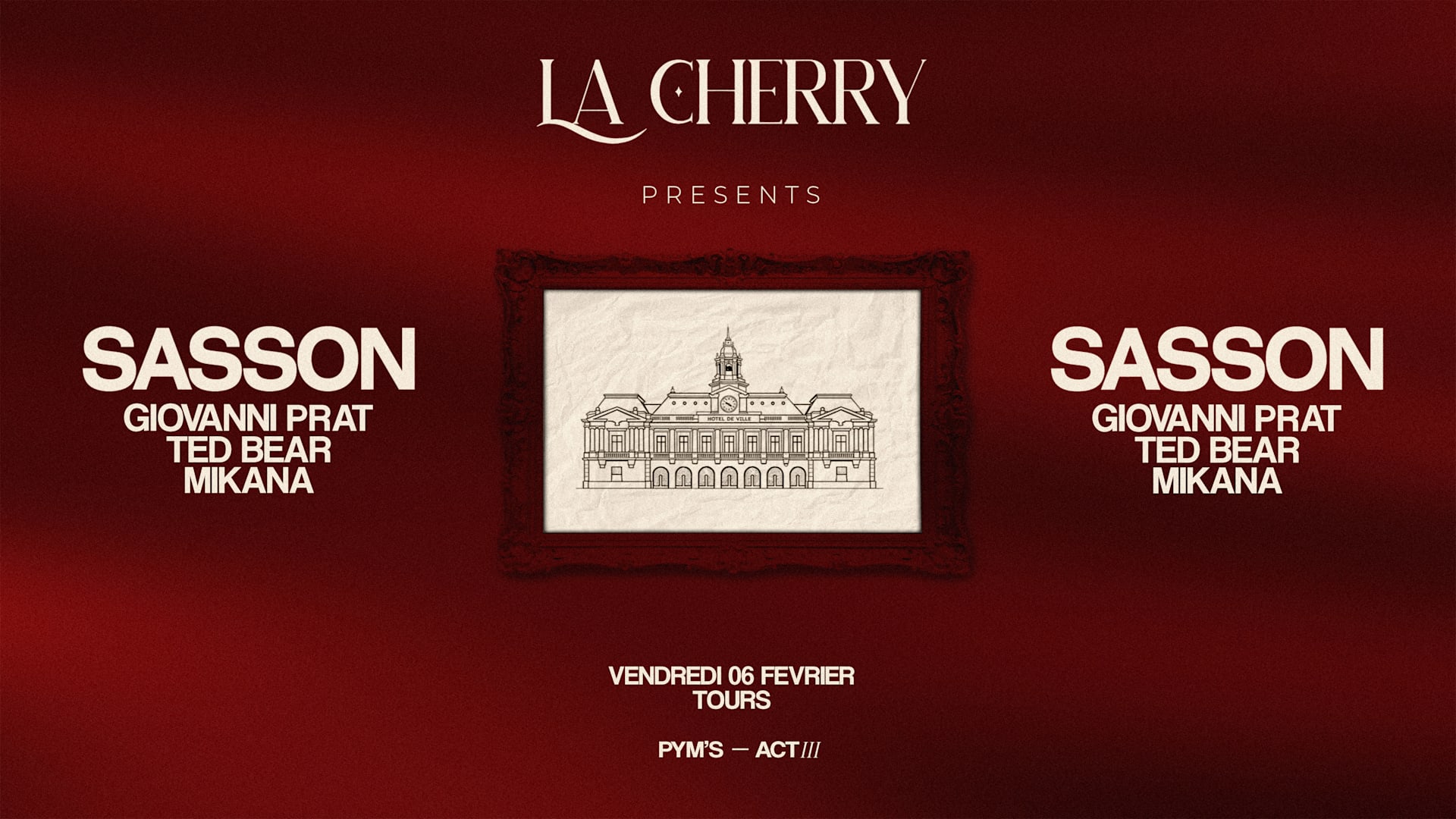 La Cherry - Sasson | Le Pym's Cover