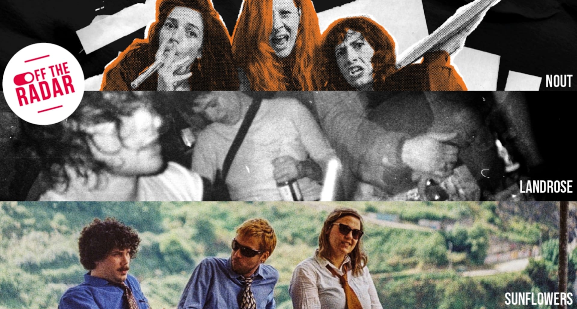 Off The Radar #4 : Nout + Landrose + Sunflowers Cover