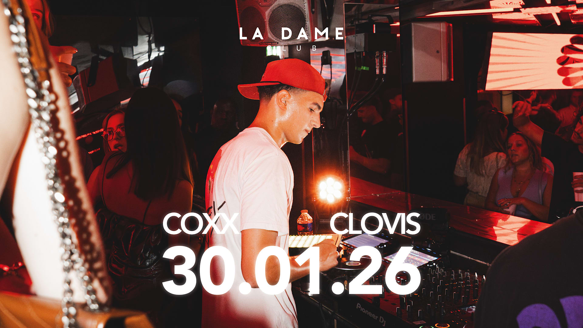 La Dame // Ven 30 Janvier // Coxx - Clovis Cover