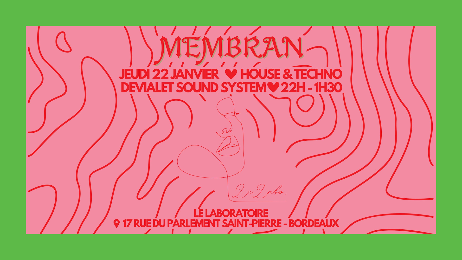 Membran | Le Laboratoire - Bordeaux Centre Cover