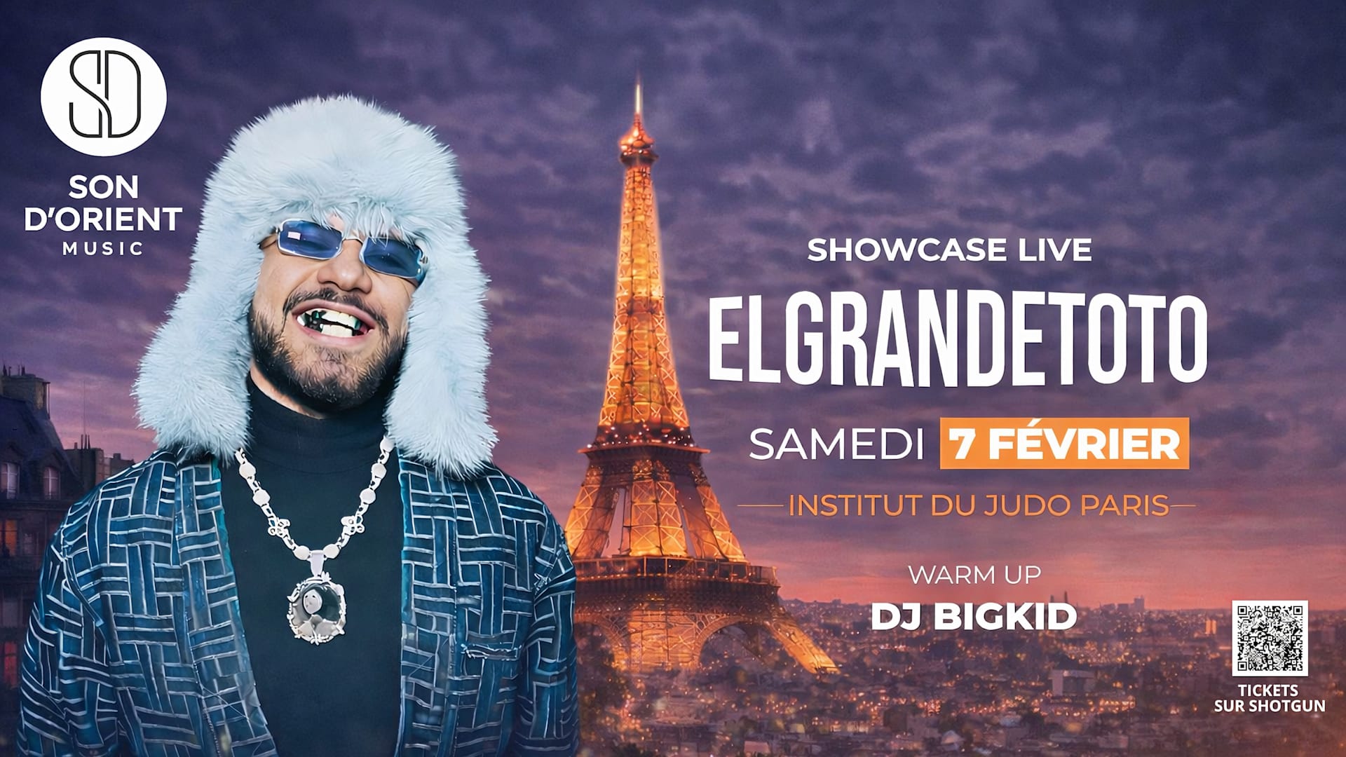 Son D’Orient Présente : Elgrande Toto – Showcase Cover