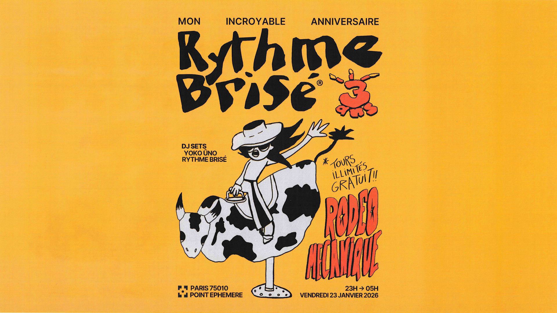Rythme Brisé : Mon Incroyable Anniversaire Cover