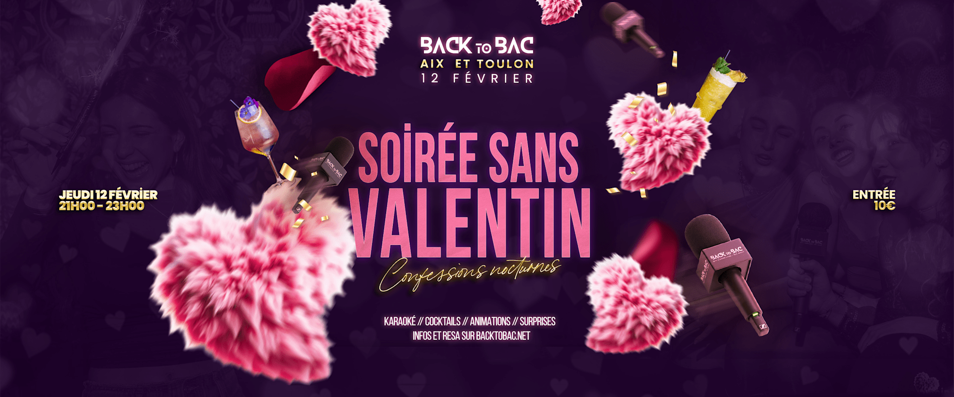 Soirée Sans Valentin (Girls Only) Cover
