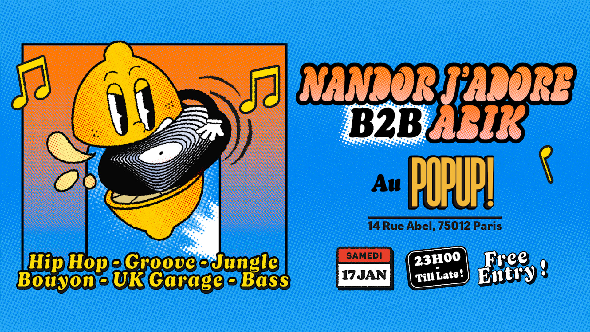 Nandor J’Adore : Nandor B2b Abik Cover