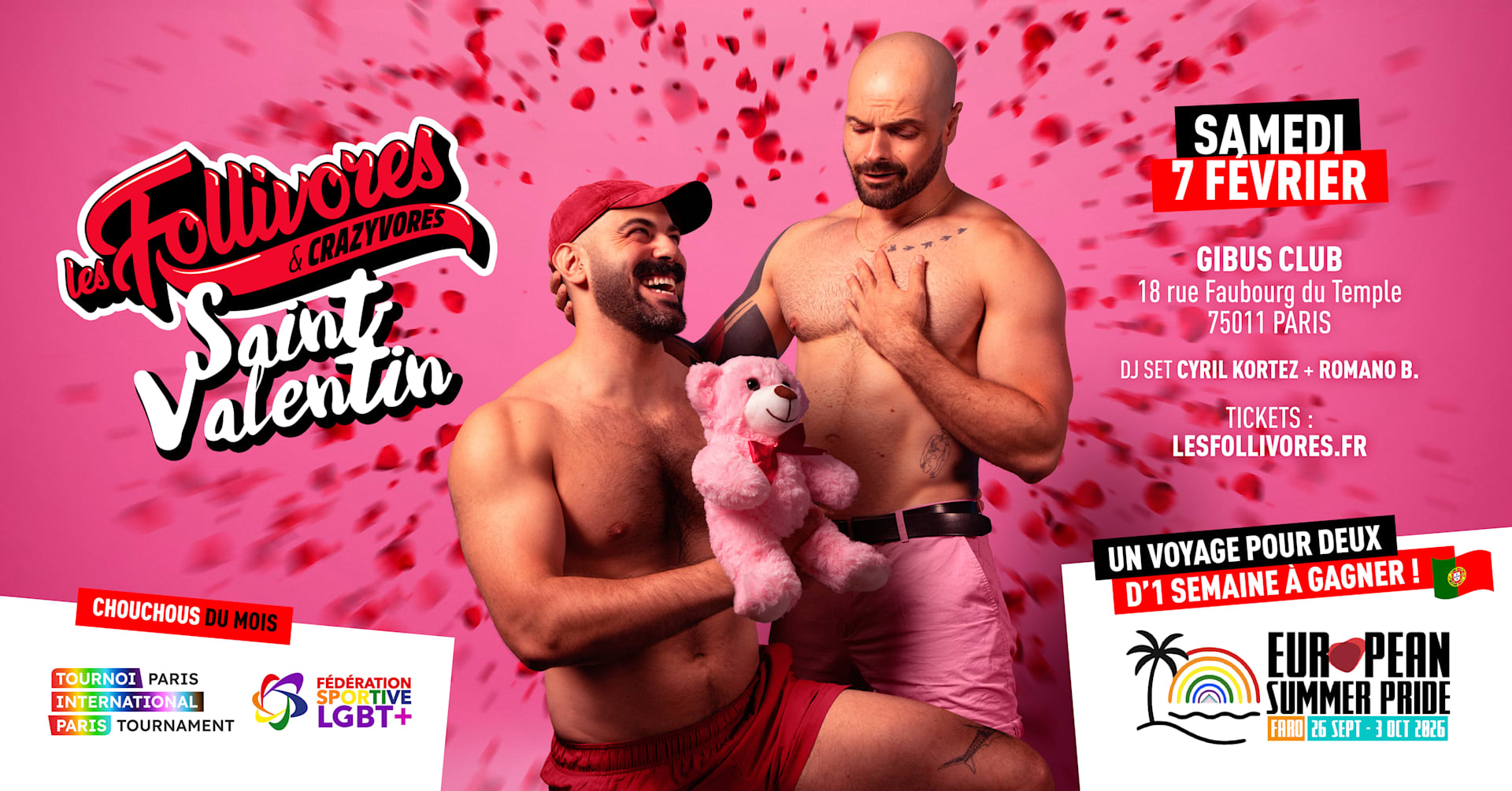 Les Follivores Saint Valentin Cover