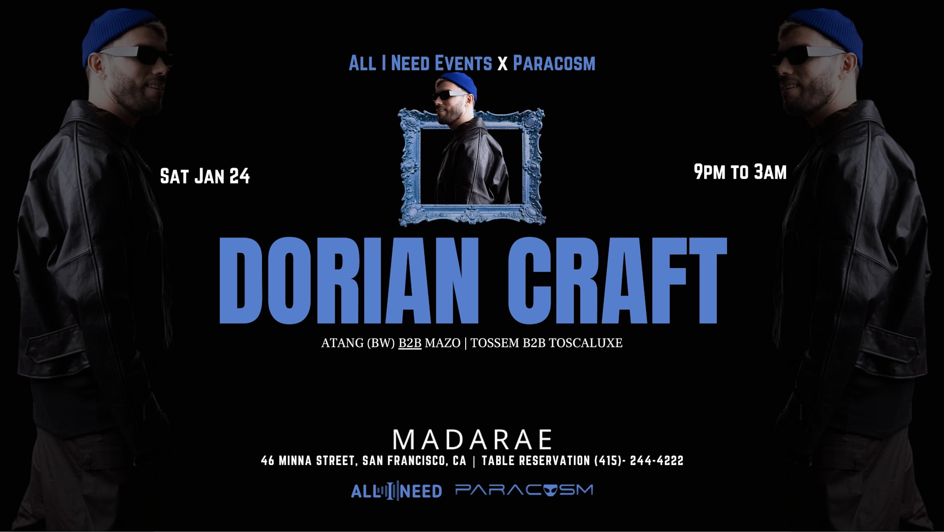 Dorian Craft ( Afro House & Melodic House )At Madarae Cover
