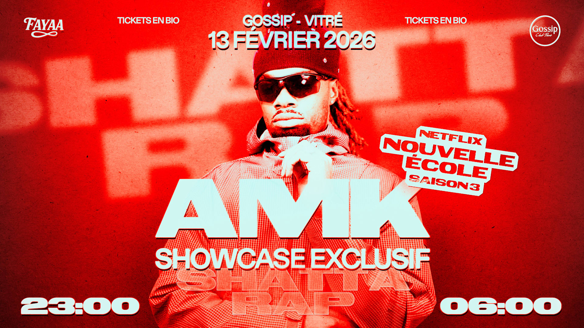 Showcase Amk At Gossip Club - Vitré Cover