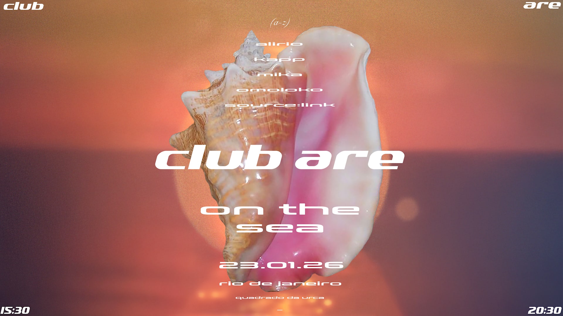 Club Are - On The Sea (Boat Party) Cover