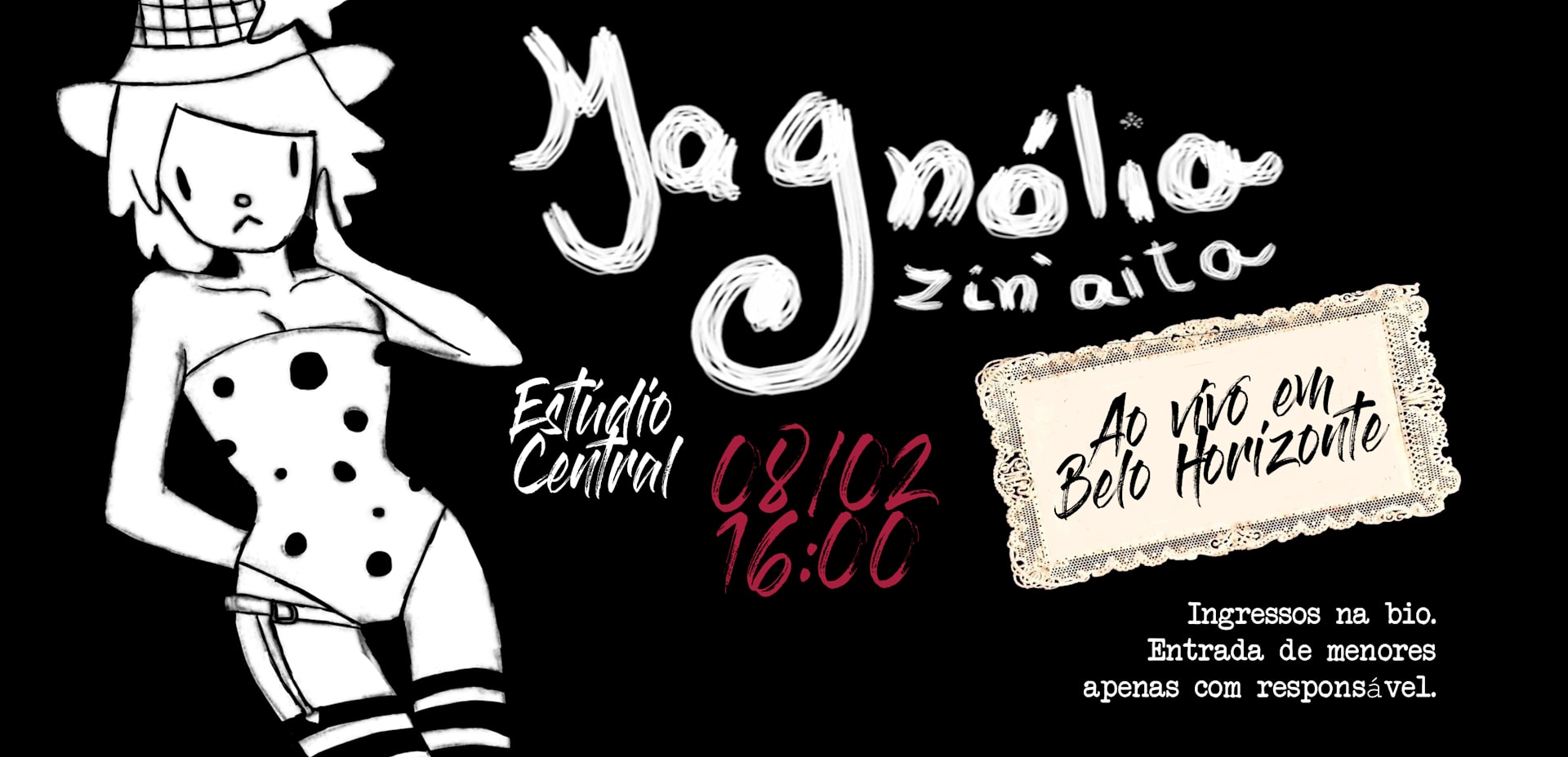 Magnólia E Zin'aita No Estúdio Central Cover