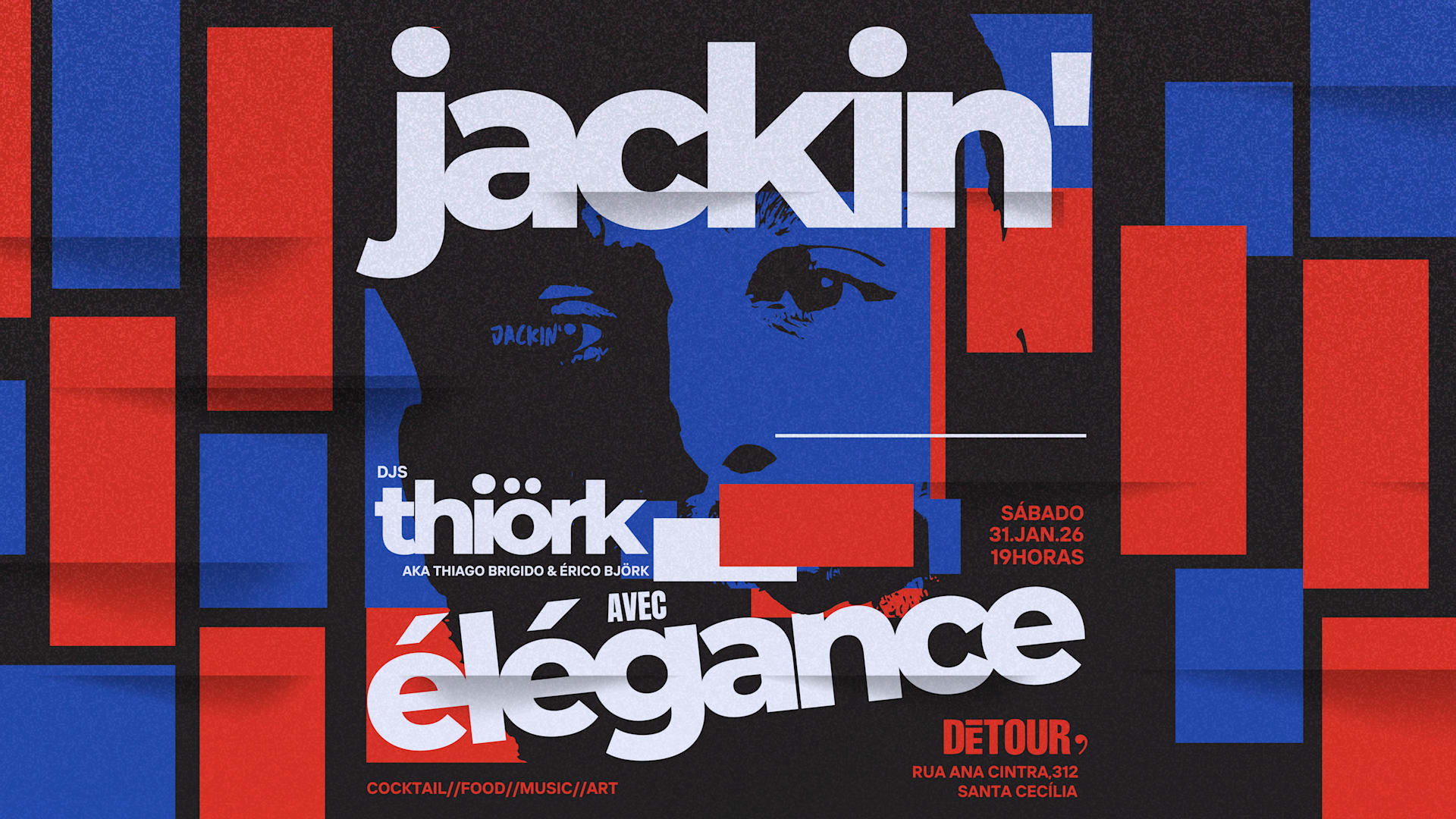 Jackin' Avec Élégance @ Détour 31.01 Cover