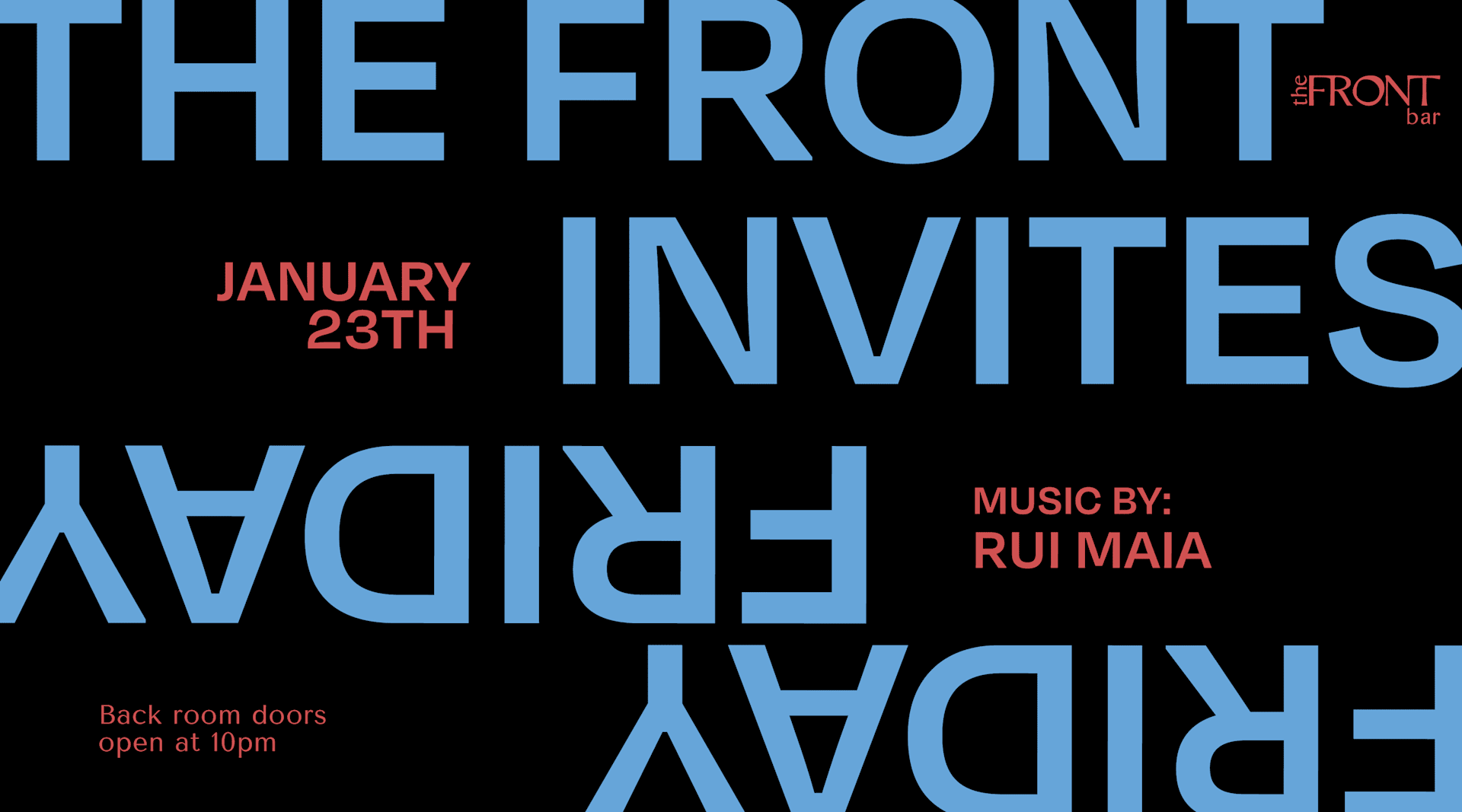 The Front Invites Rui Maia Cover