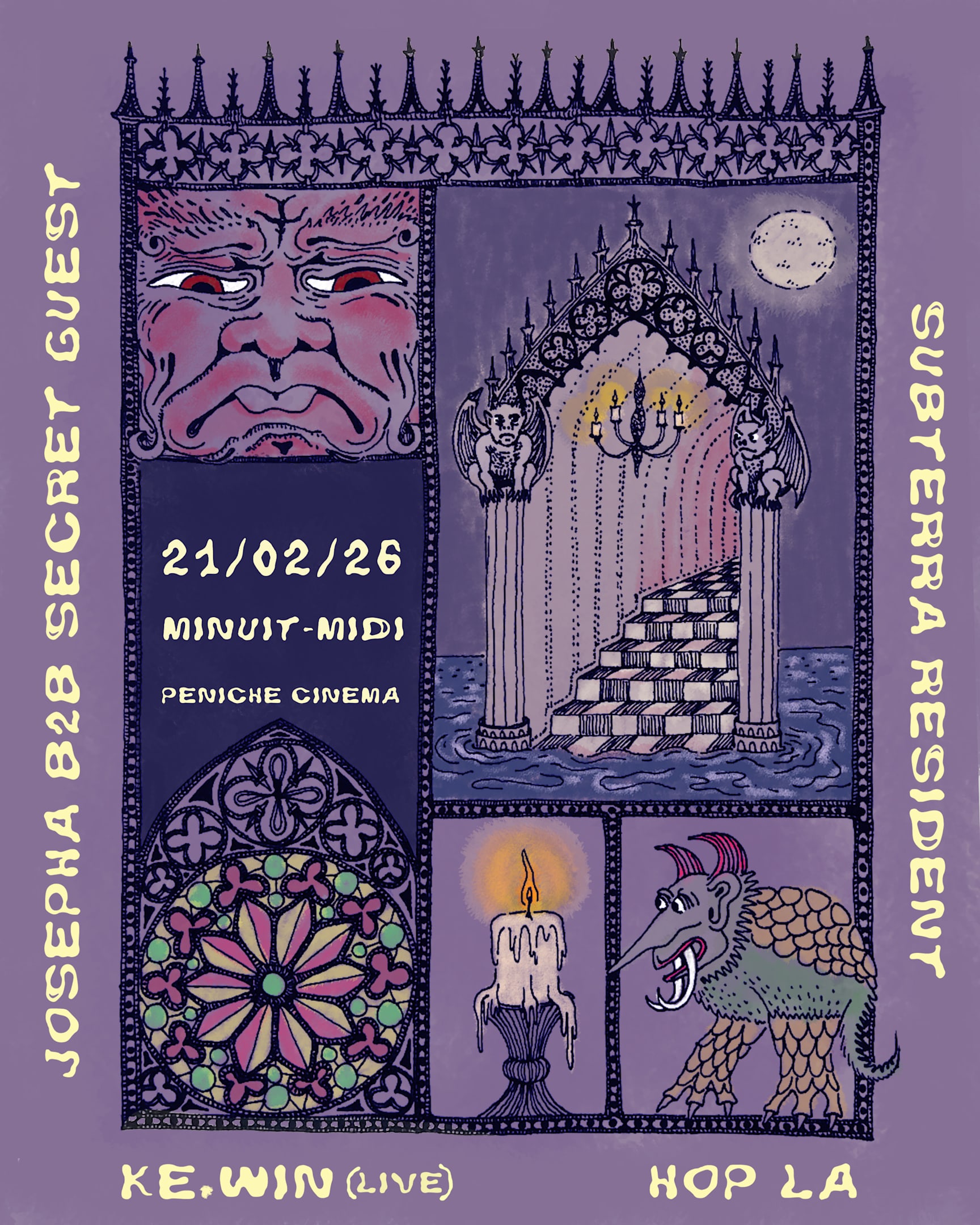 Subterra 010 : Josepha&Secret Guest, Ke.Win, Hop La Cover