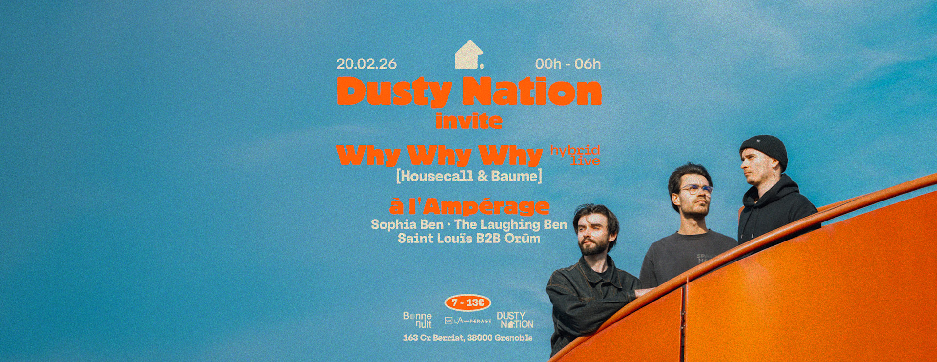 Dusty Nation Invite Why Why Why Cover