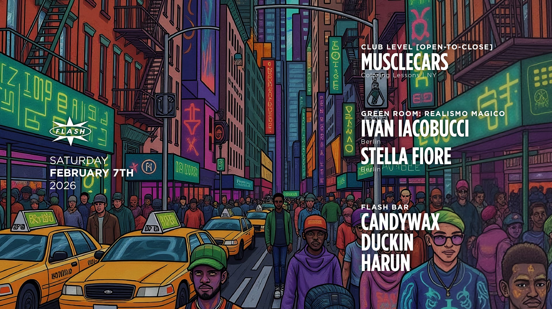 Musclecars [Open-To-Close] Cover