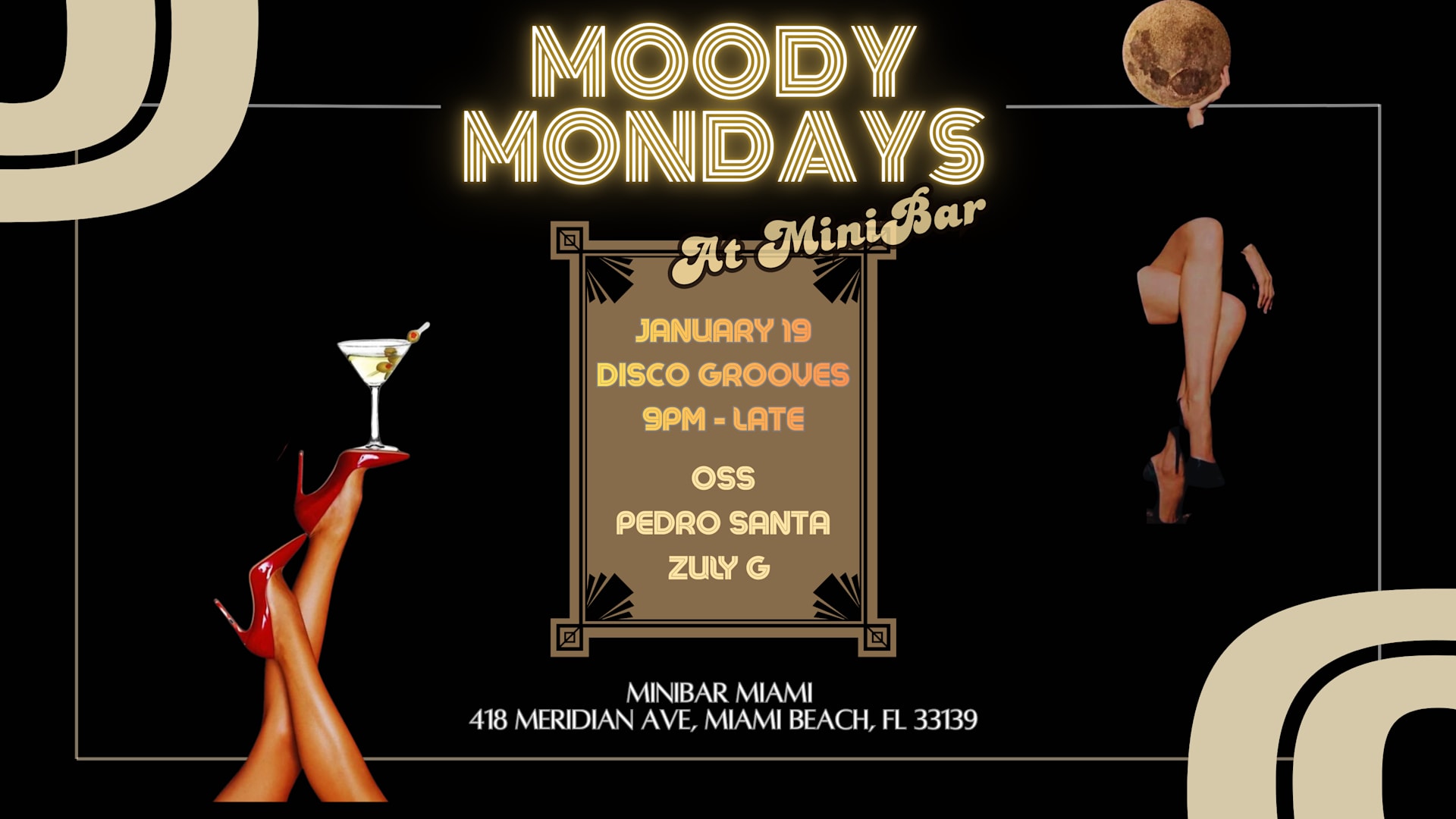 Moody Mondays At Minibar Miami Beach Cover
