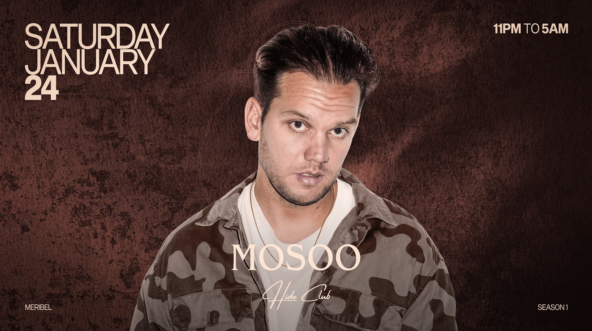 Mosoo At @Hide Club Cover