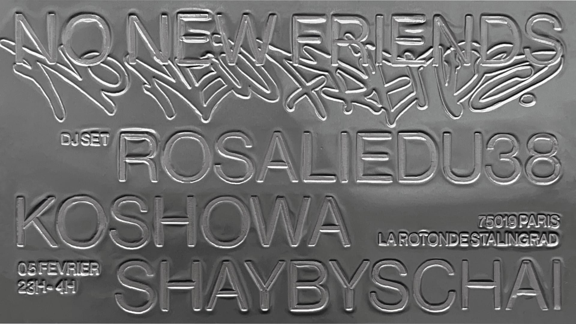 No New Friends : Rosaliedu38 + Koshowa + Shay By Schai Cover