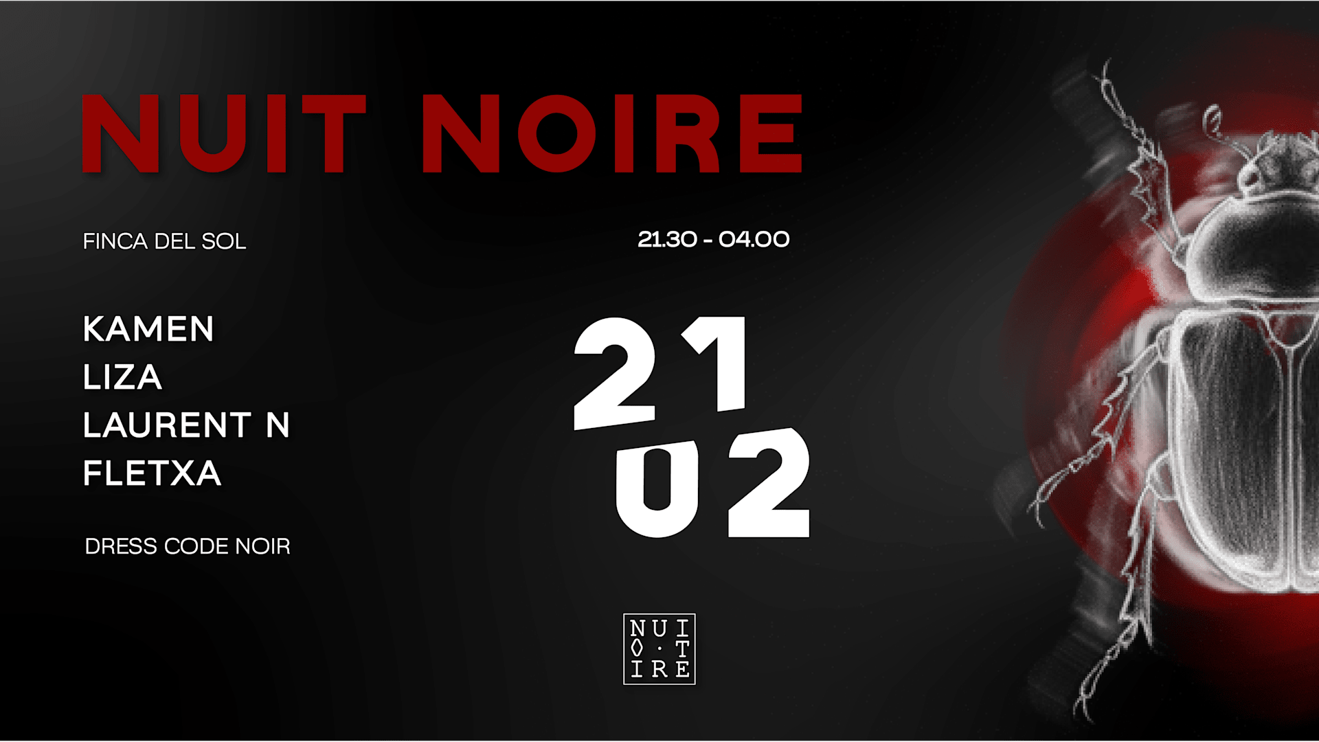 Nuit Noire X Finca Del Sol 21.02.2026 Cover