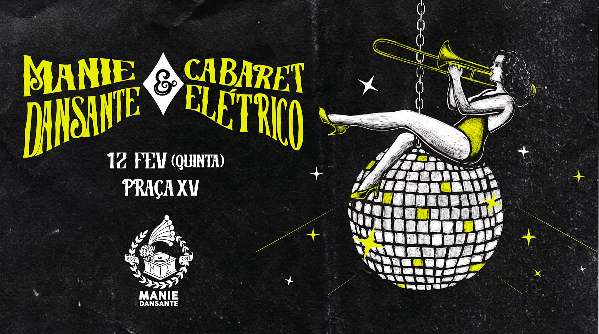 Manie E O Retorno Do Cabaret Elétrico Cover