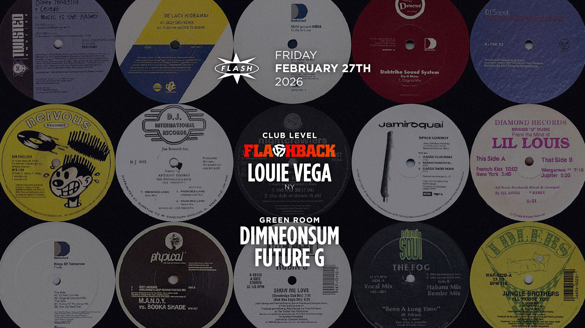 Louie Vega's Flashback Cover