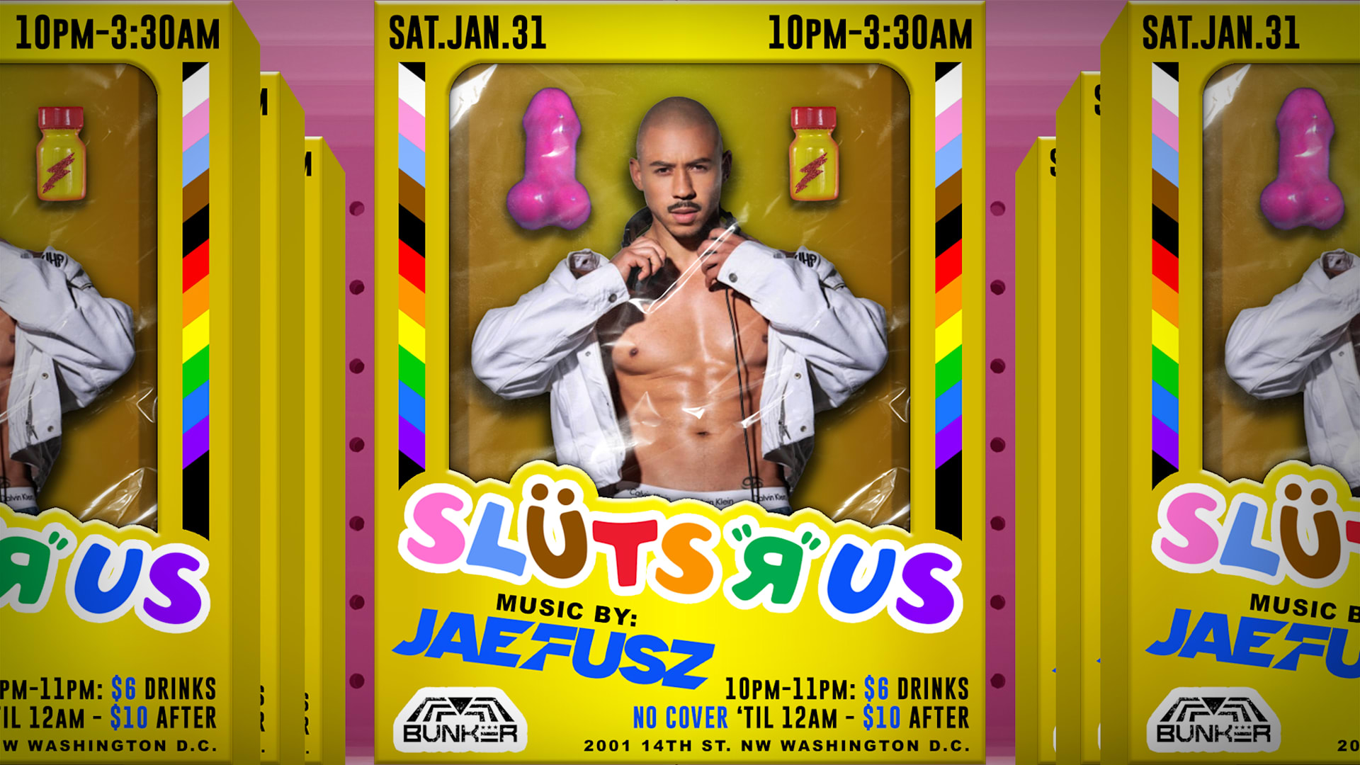 Sl*Ts R Us Party With Jae Fusz Cover