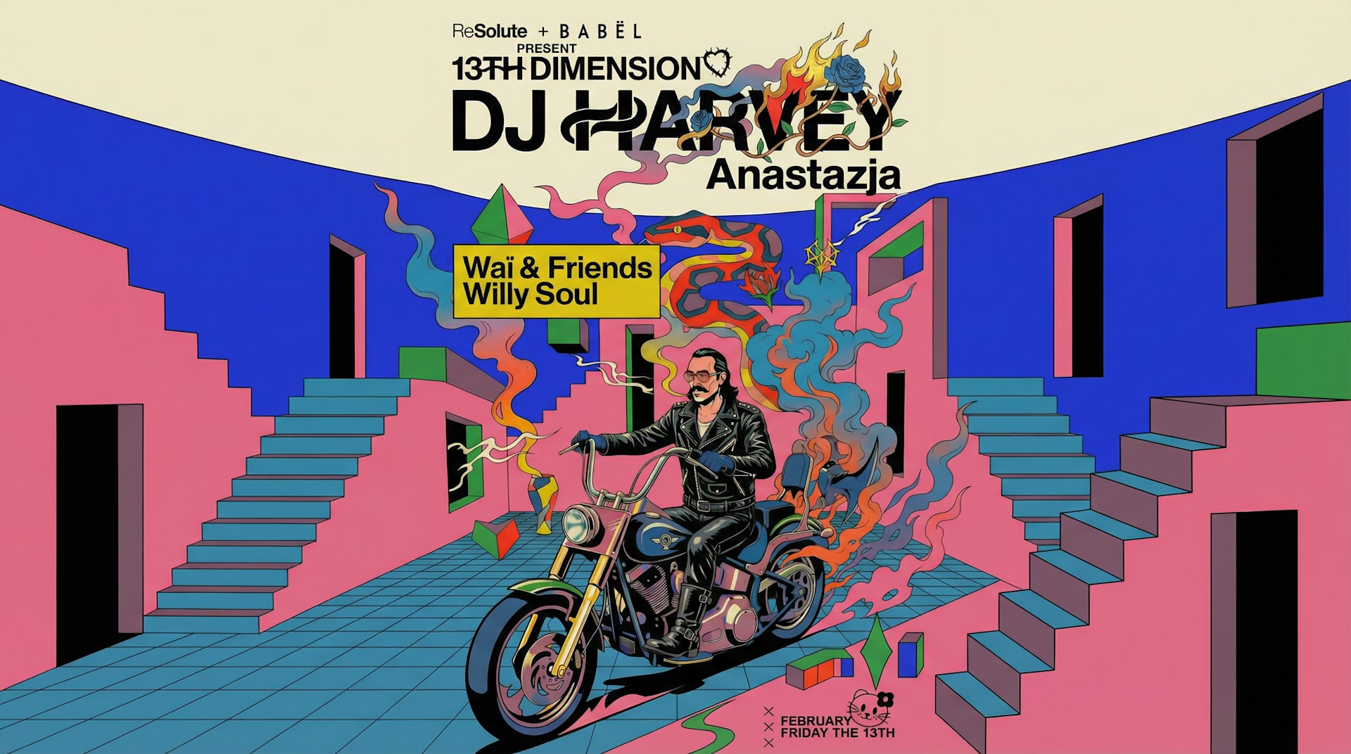 Resolute X Babël Present: Dj Harvey Cover