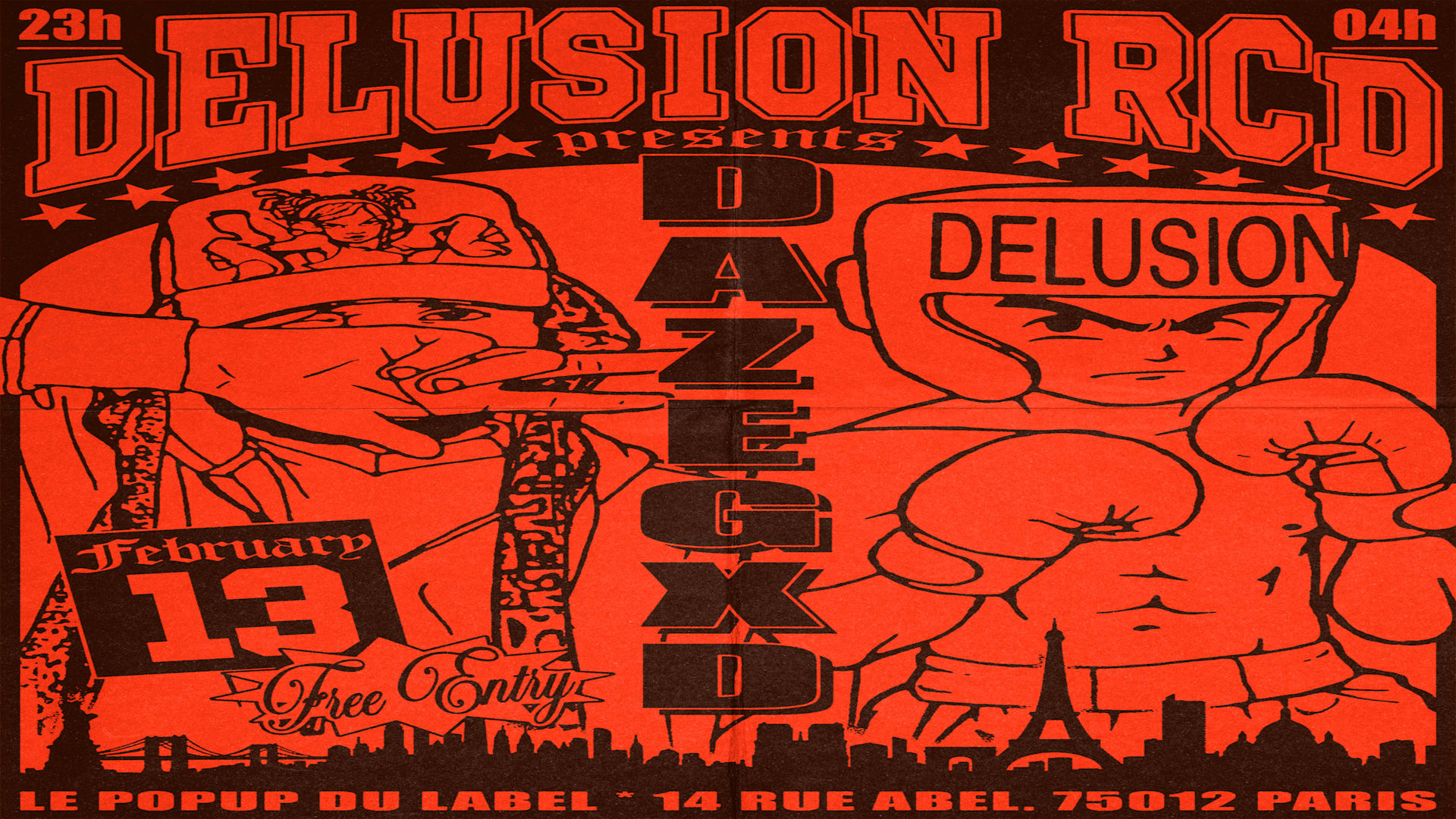 Delusion Records Presents Dazegxd Cover