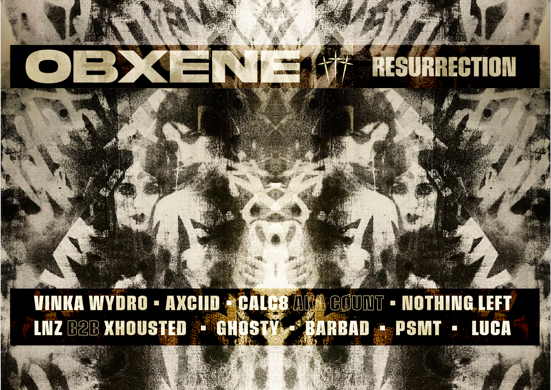 Obxene X Resurrection Paris Cover