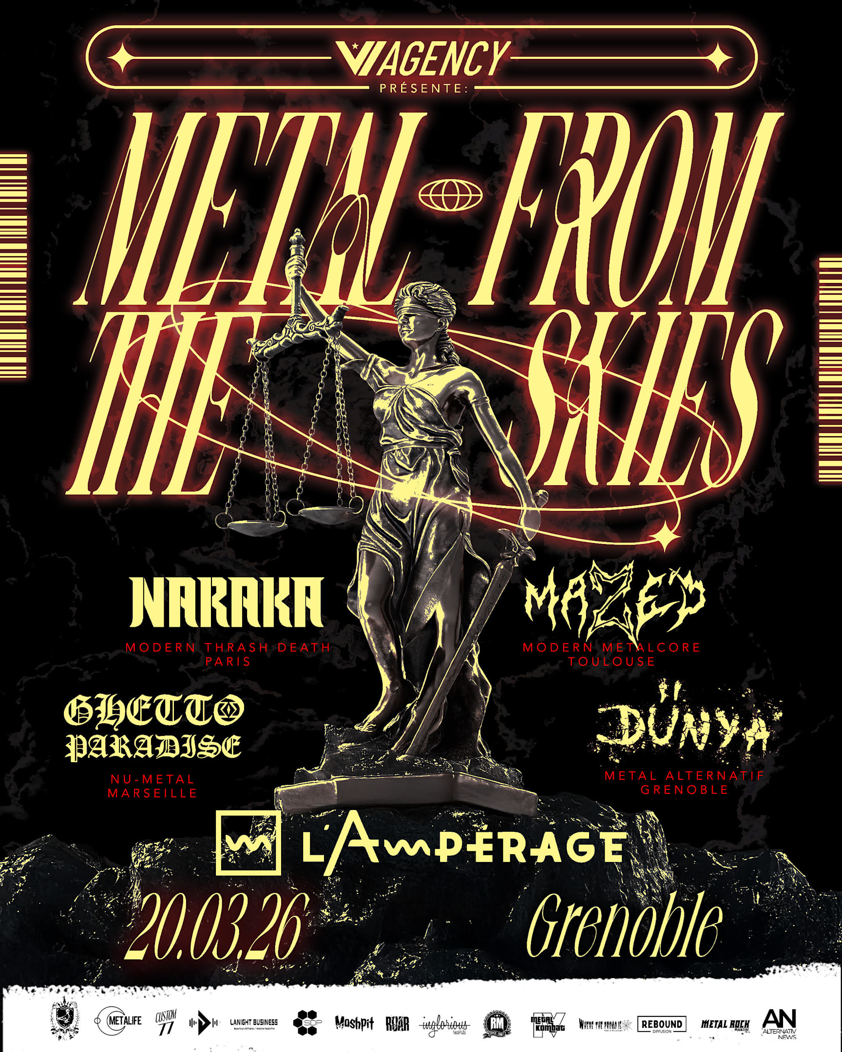 Metal From The Skies Cover