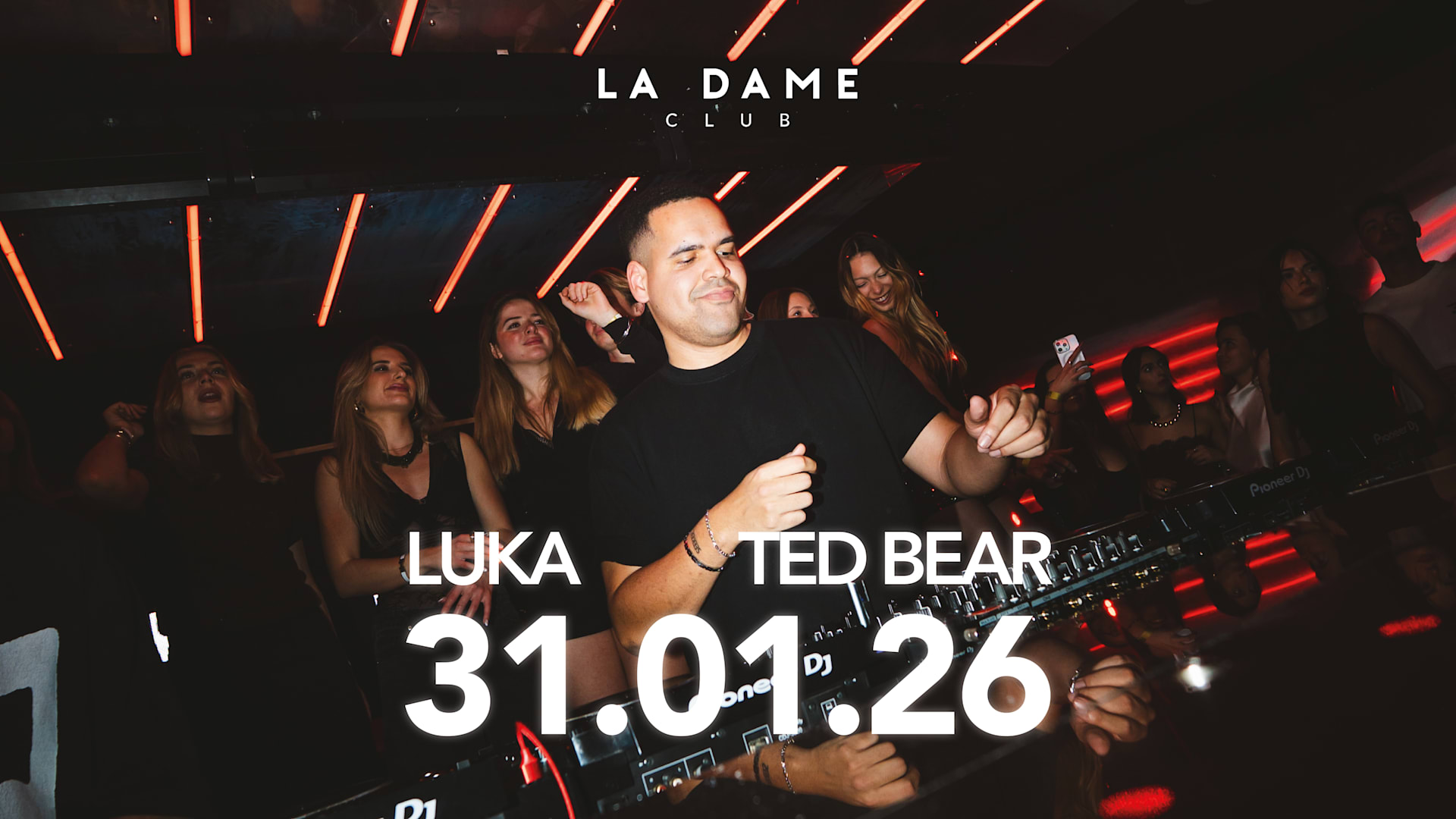 La Dame // Sam 31 Janvier // Luka - Ted Bear Cover