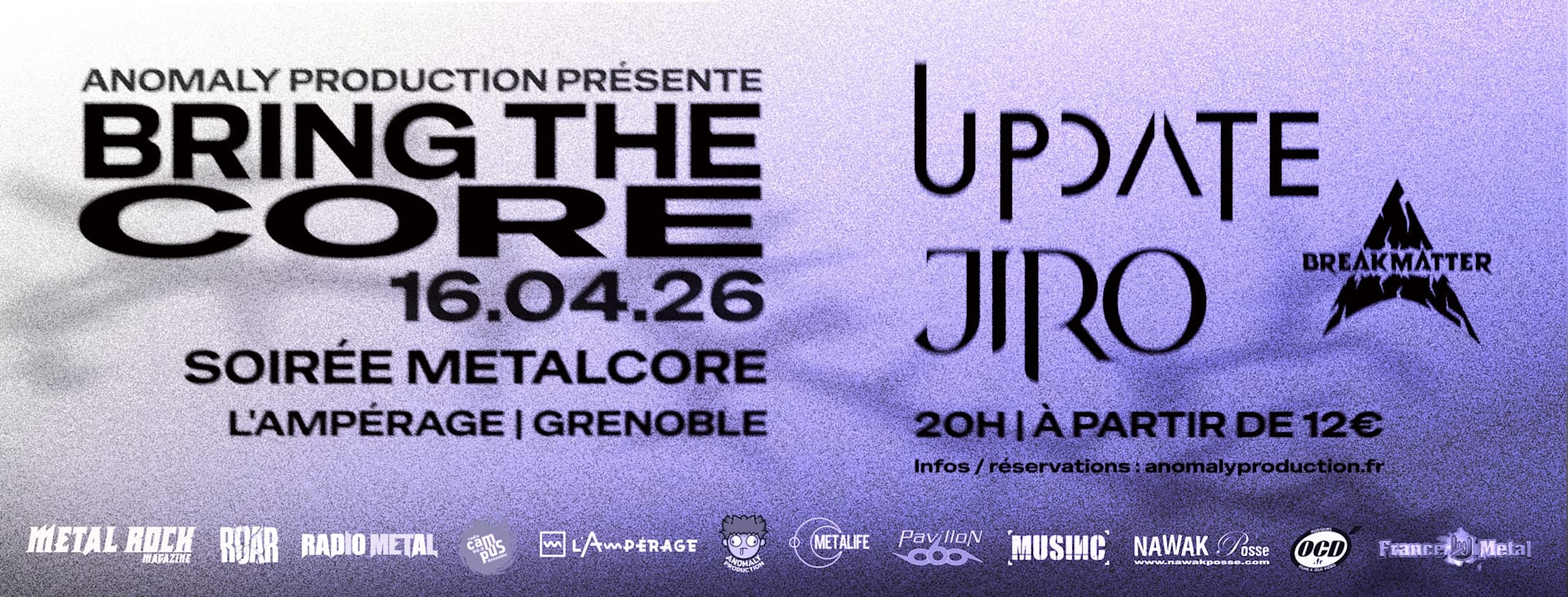 Jiro + Update + Break Matter Cover