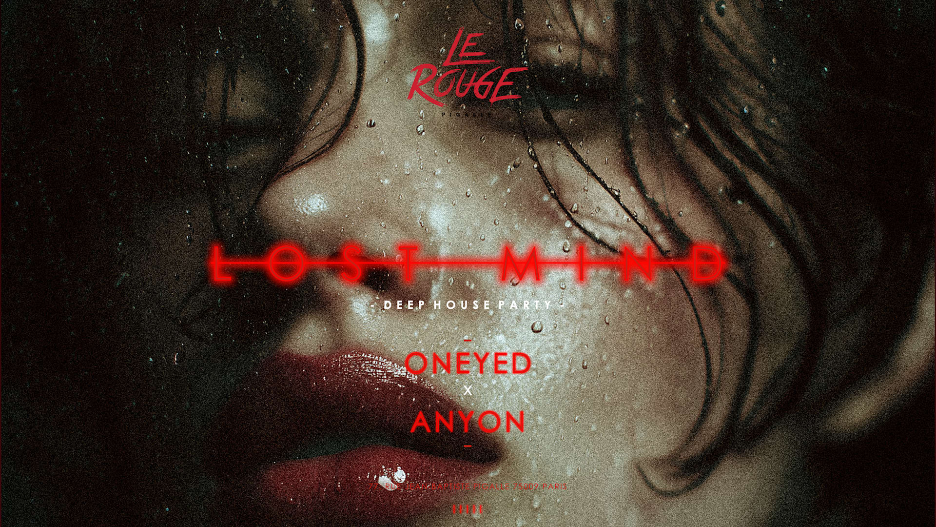 Lost Mind -Mercredi 4 Fevrier - Le Rouge Cover