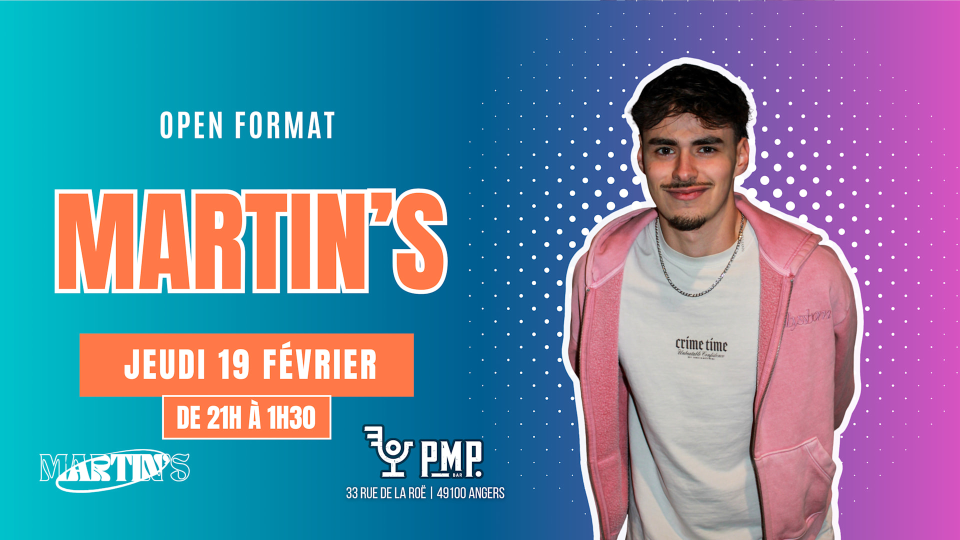Dj Martin's Au Pmp Bar Angers 2 Cover