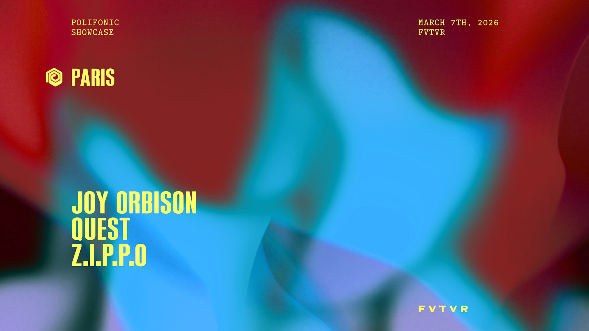Polifonic Showcase: Joy Orbison, Quest, Z.I.P.P.O. Cover