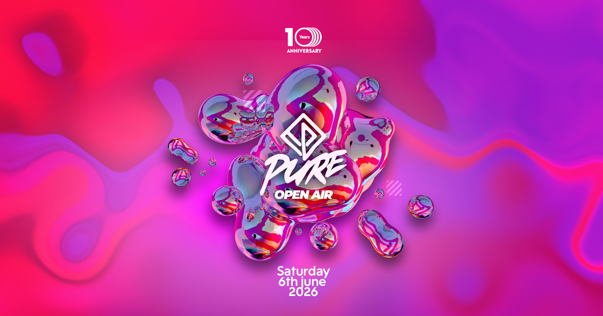 Pure Open Air 2026 - 10 Years Cover