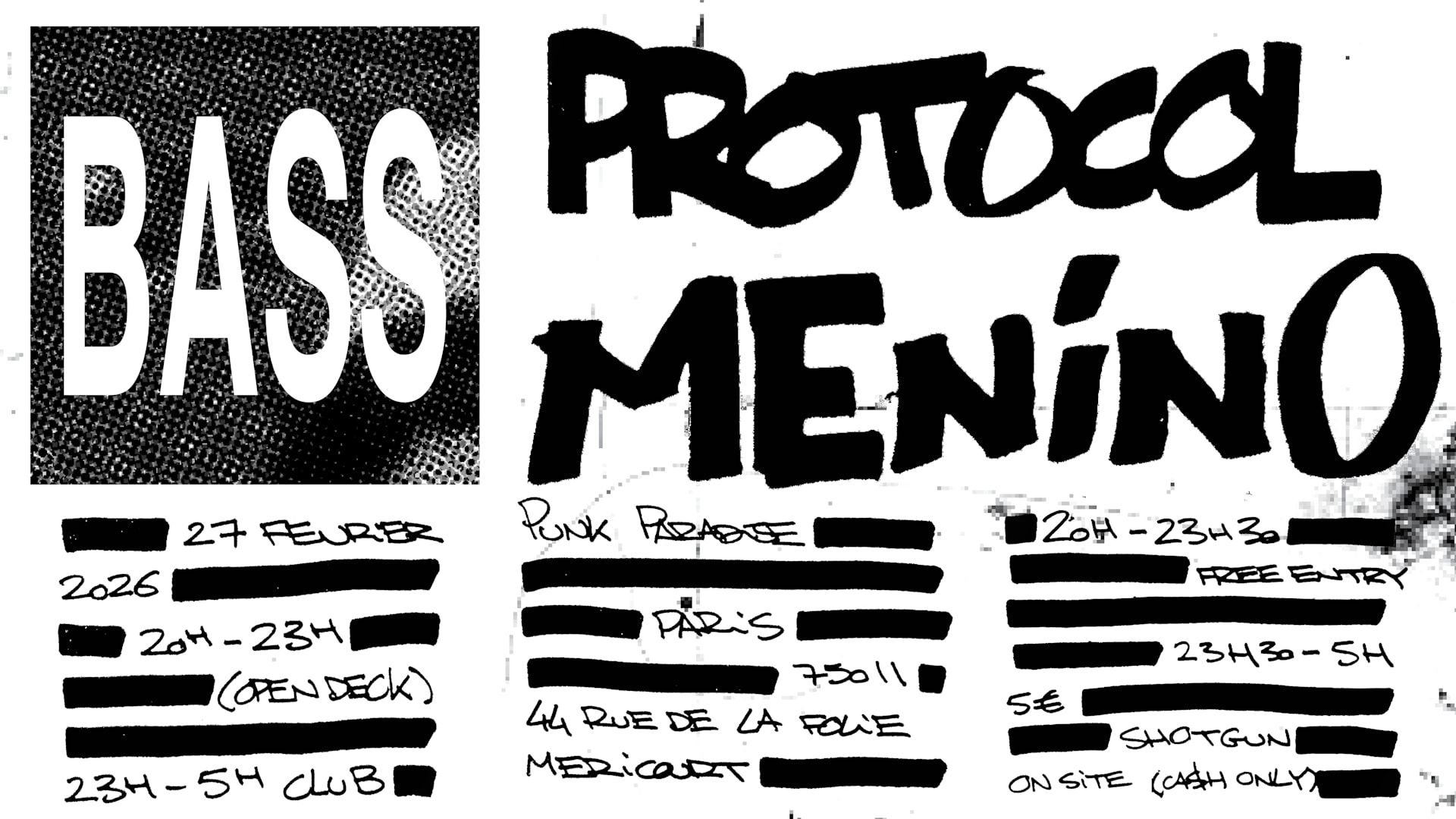 Bass Protocol By Menino Cover