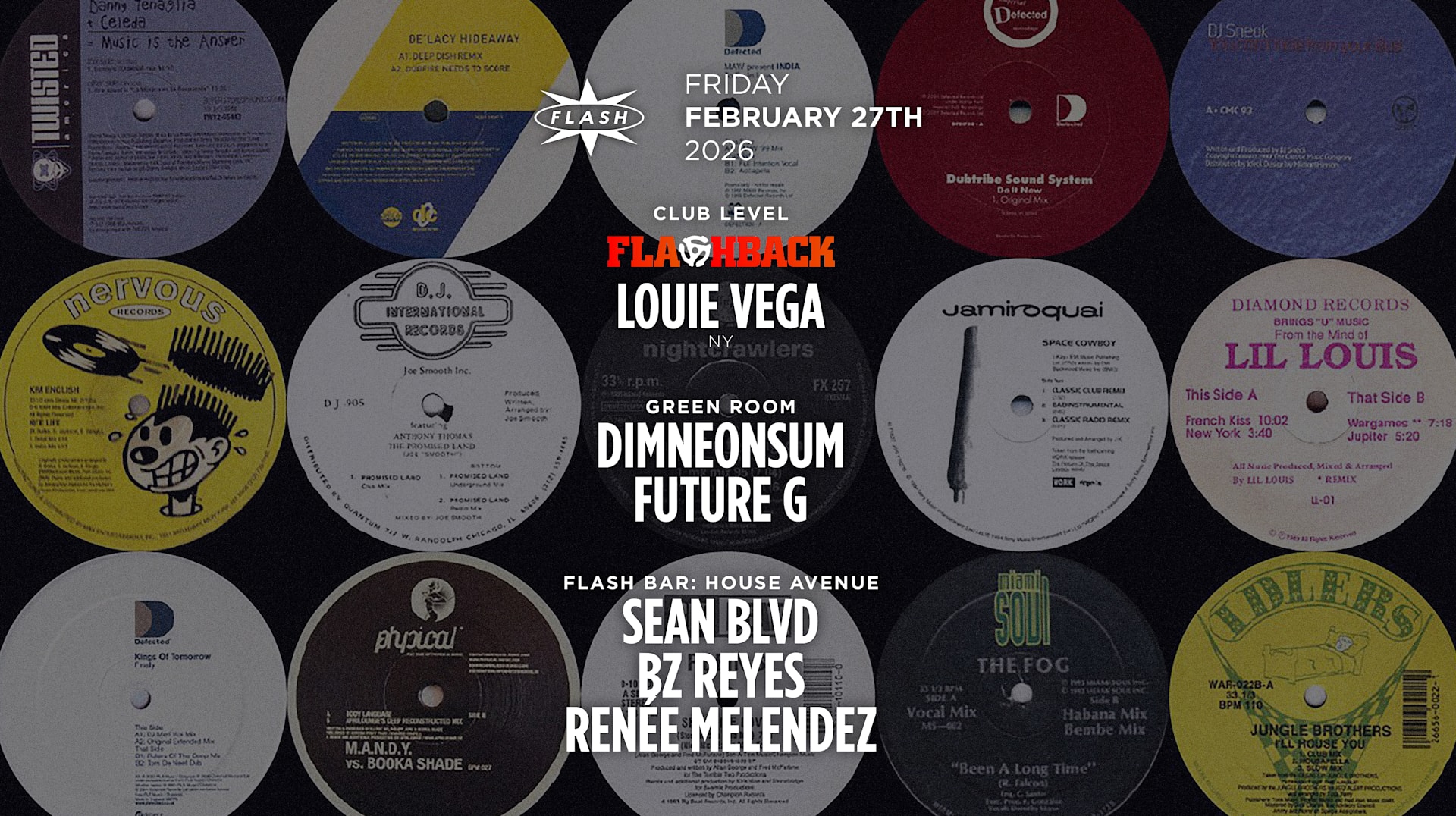 Louie Vega's Flashback Cover