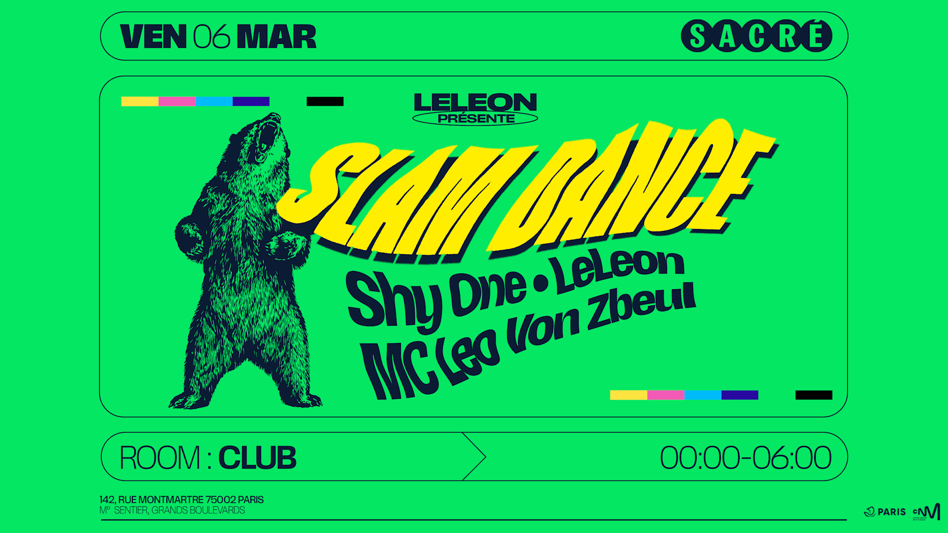 Sacré Présente : Slam Dance By Leleon Avec Shy One Cover