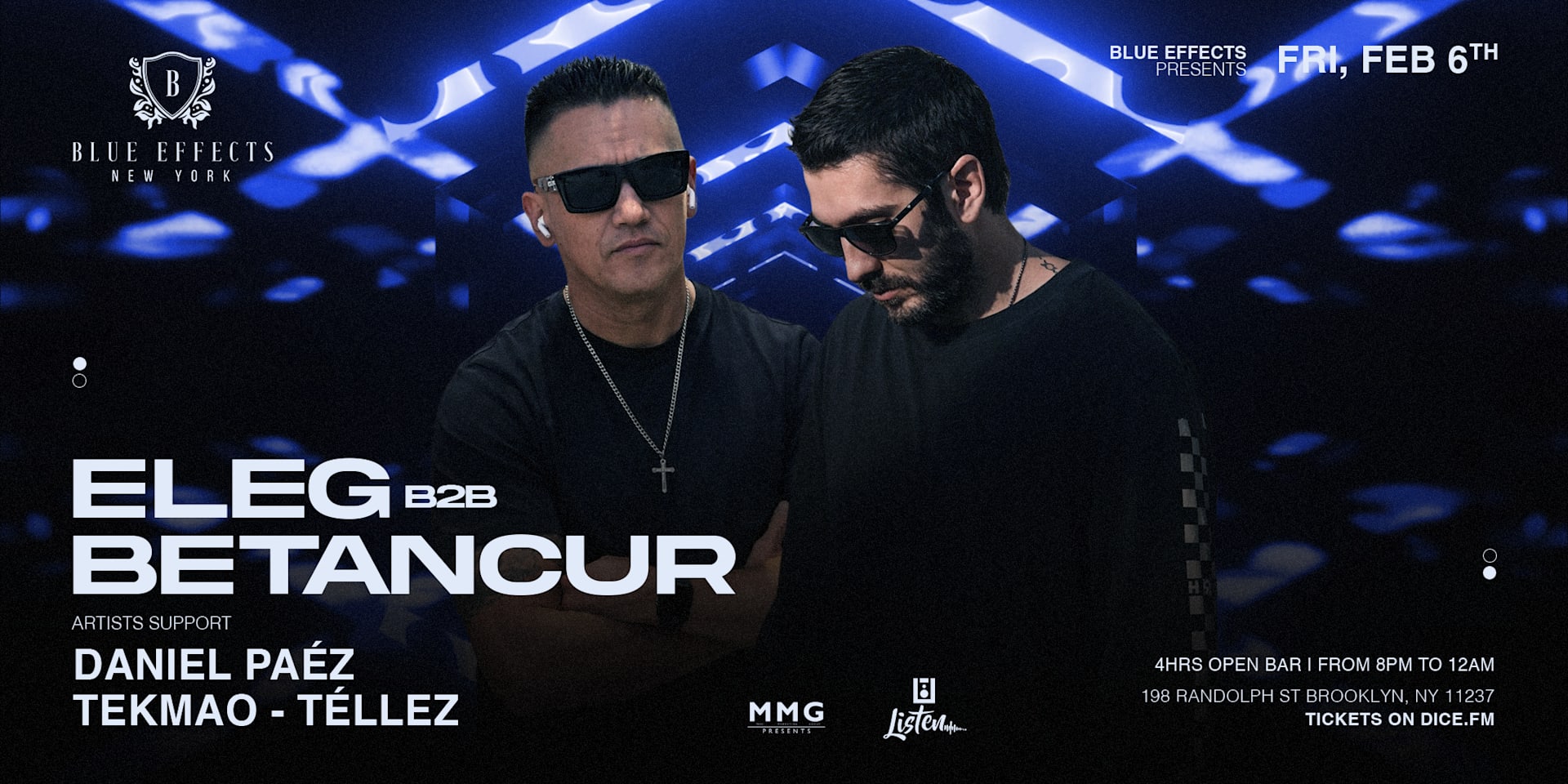 The Factory X Listen Friday Night Eleg B2b Betancur Cover