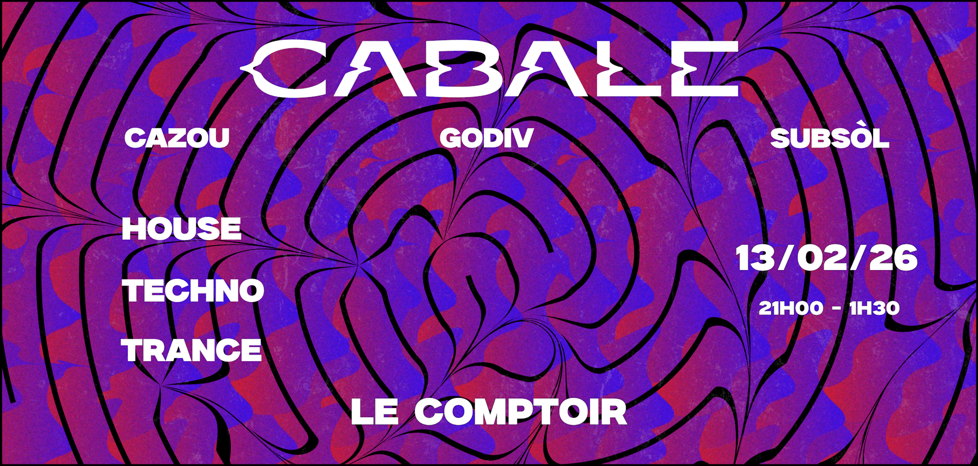 Cabale X Le Comptoir Cover