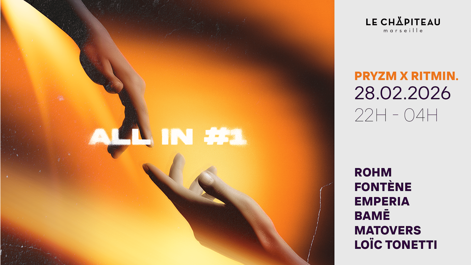 Pryzm X Ritmin Records – All In #1 (Release Party) Cover