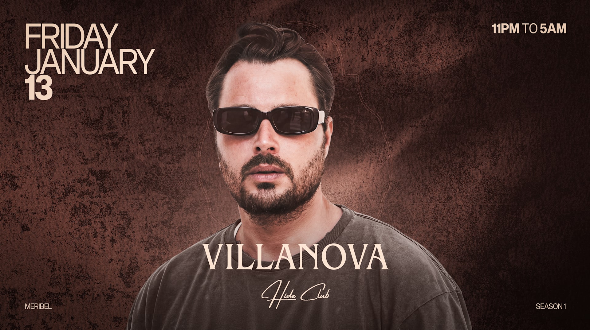 Villanova At @Hide Club Cover