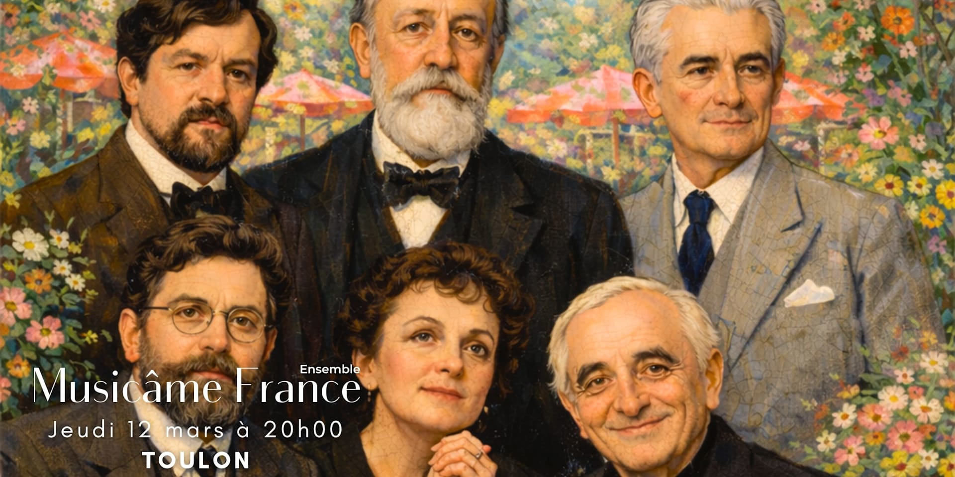 Concert Musicâme À Toulon : Debussy, Bizet, Aznavour, Piaff, Cover
