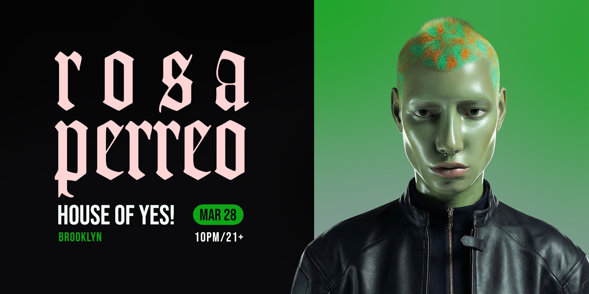 Rosa Perreo • Main Room Takeover Cover