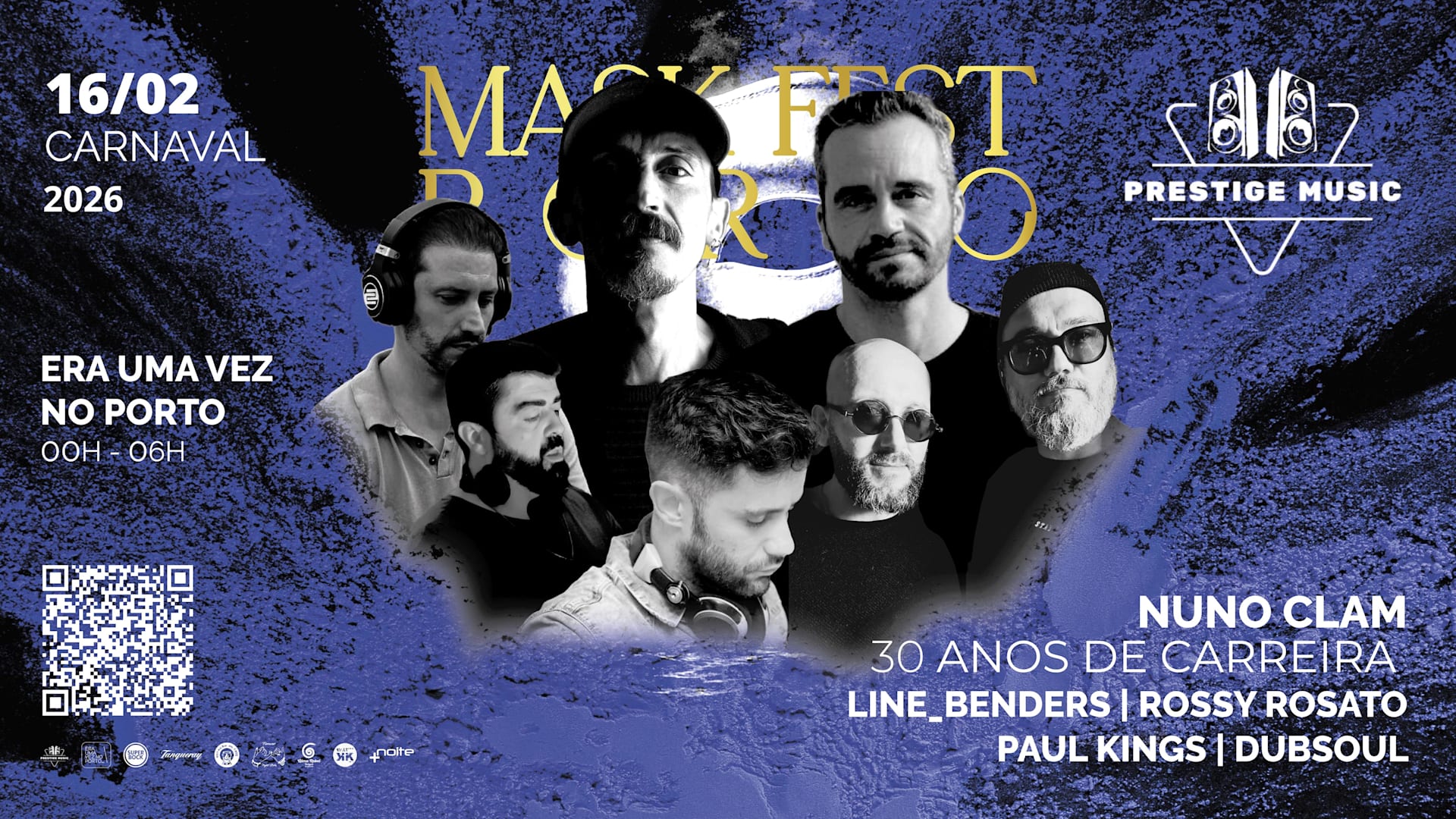 Carnaval - 30 Anos Carreira De Nuno Clam - Prestige Music Cover